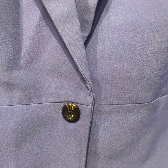 Jessica London Elegant Blue Women's Suit Jacket - Picture 4 of 6